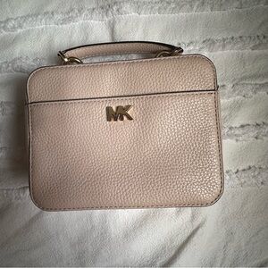 Michael Kors Pebble Leather Guitar Strap Crossbody